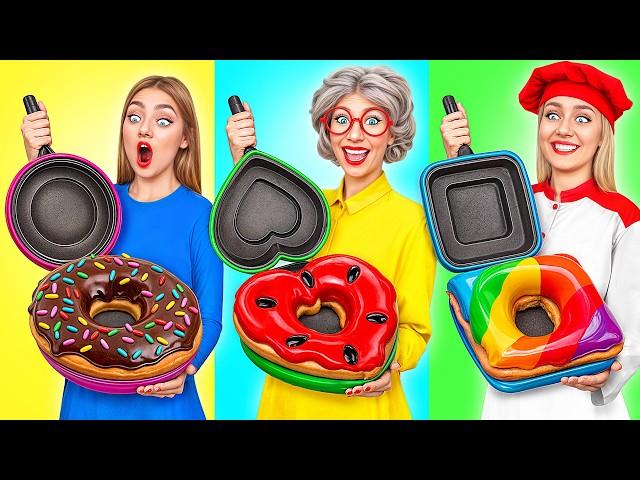Me vs Grandma Cooking Challenge | Kitchen War by Multi DO Challenge