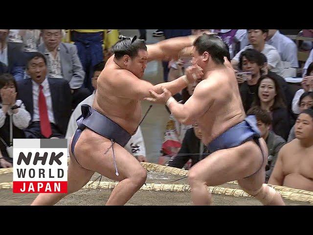 GRAND SUMO: Day 1 of the May 2025 Tournament - GRAND SUMO Highlights
