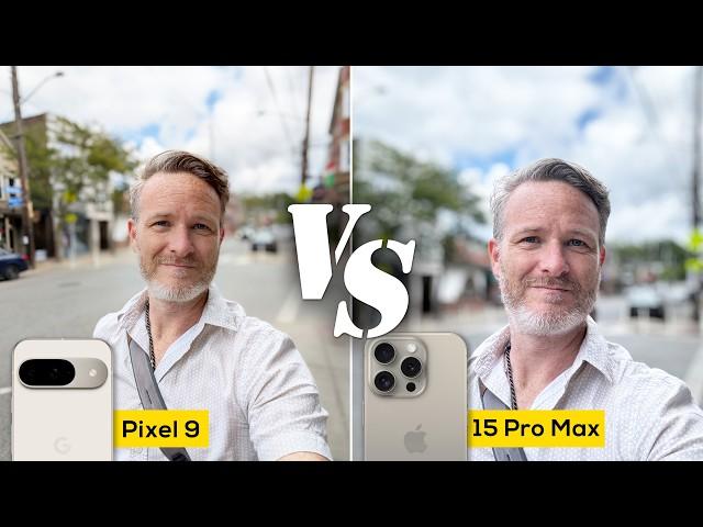 Pixel 9 versus iPhone 15 Pro Max camera comaprison