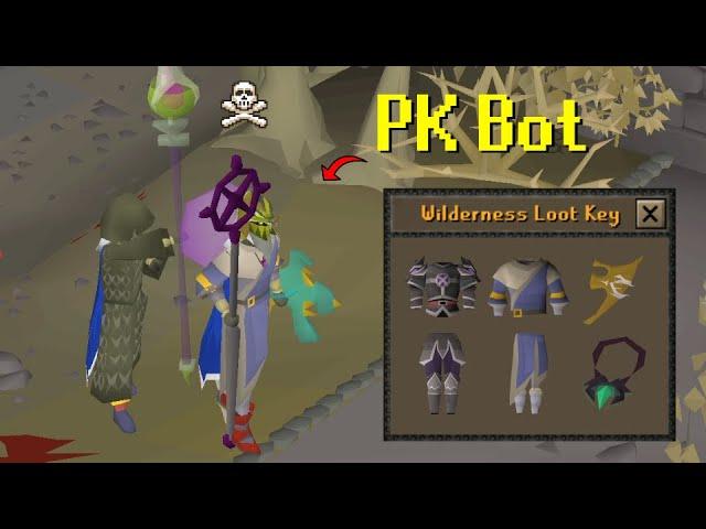 He tried using a PK Bot and Lost 1.2 Billion GP