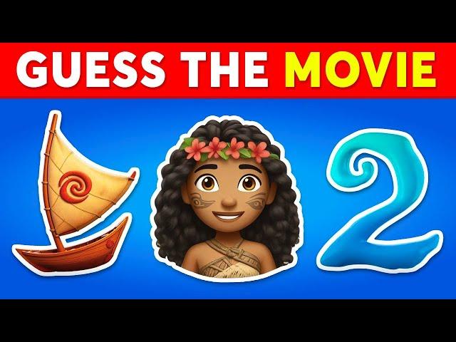 Guess The Movie By Emoji Quiz  Moana 2, Home Alone, The Grinch, Sonic the Hedgehog 3