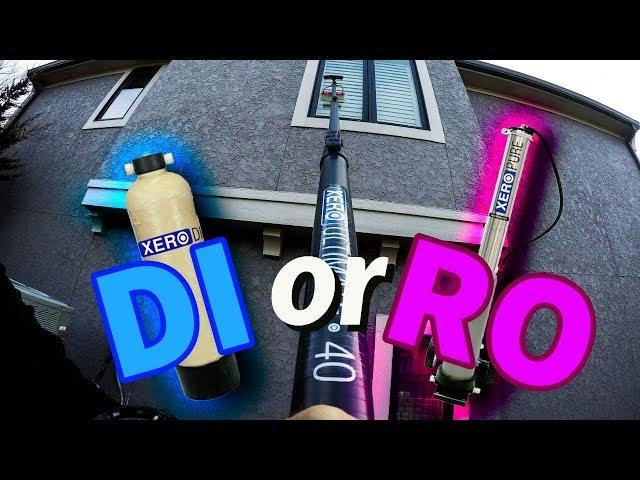 DI or RO - Pure Water Window Cleaning Systems