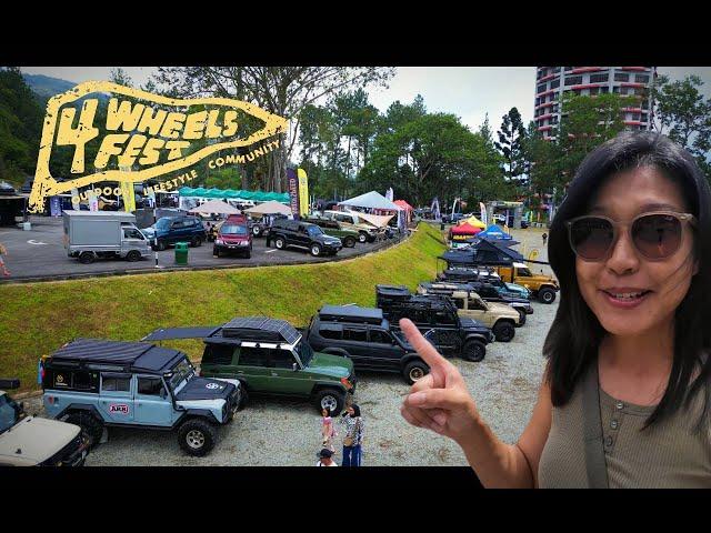 So Many Cool 4x4 Rigs! | 4 Wheels Fest 2024 Malaysia | Rainforest Trophy 2024