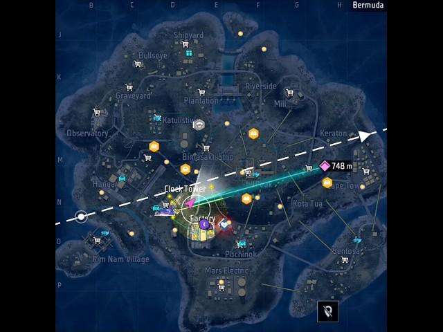 Br ranked Bermuda map fast view full map gameplay