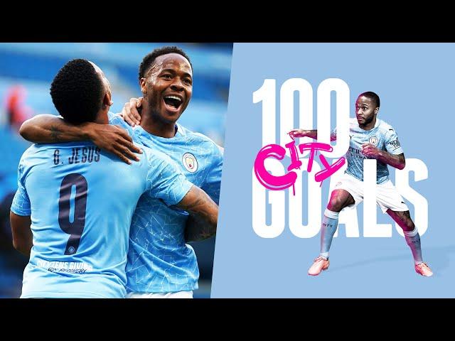 RAHEEM STERLING | All 100 Goals for Man City