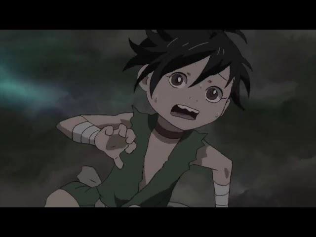 Dororo episode 11- hyakkimaru vs demon fox fire spirit