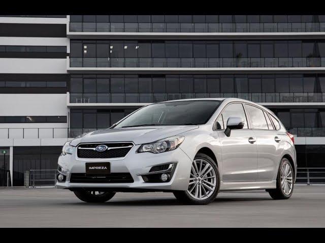 Знакомство с  Subaru Impreza GP/GJ 2016 из США. 1 часть