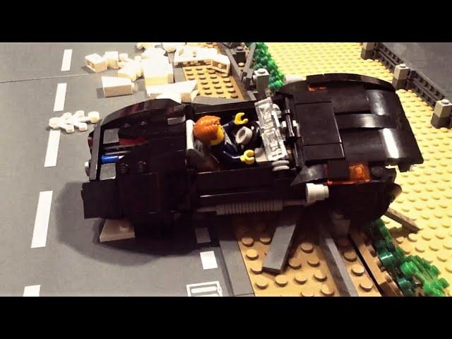 LEGO / MUSCLE CAR CRASH / (Stop Motion)