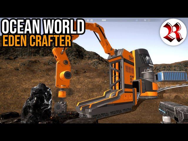 Ocean World: Eden Crafter | Mining, Automation, Production and Terraforming This Has It All!