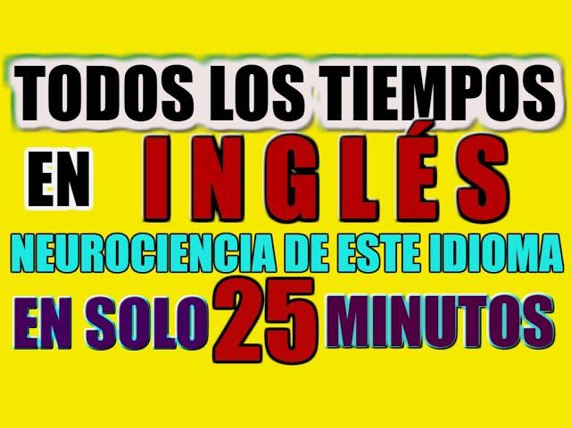 TODOS LOS TIEMPOS EN INGLÉS