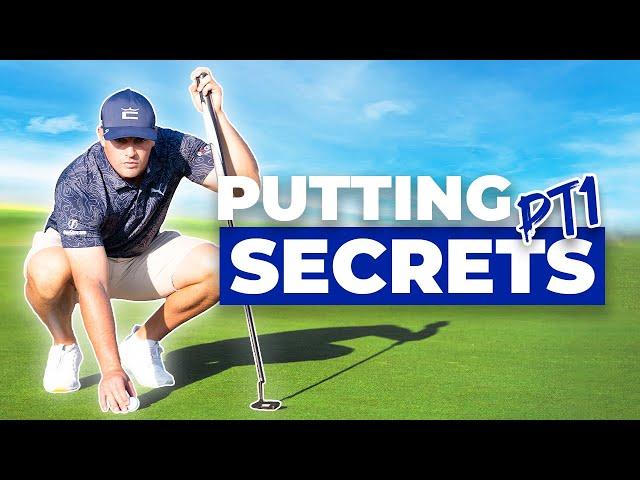 How To Putt Like A Tour Pro | *Putting Secrets* | Bryson DeChambeau | Pt. 1