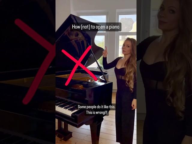 Who opened the piano like that? #pianoplayer #piano #grandpiano #pianopiano Inspo: alexandrasilocea