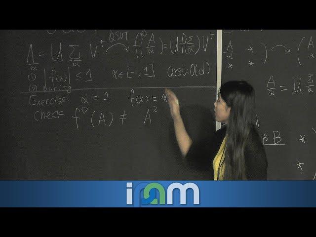 Di Fang - Quantum algorithms for dynamics simulation: differential equations - IPAM at UCLA