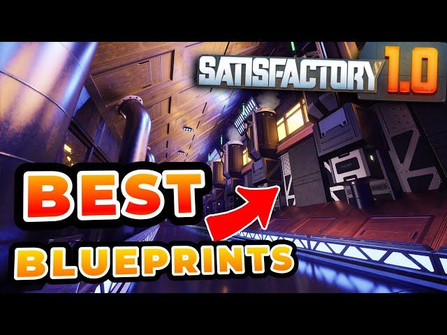 How A PRO Uses Blueprints In Satisfactory 1.0