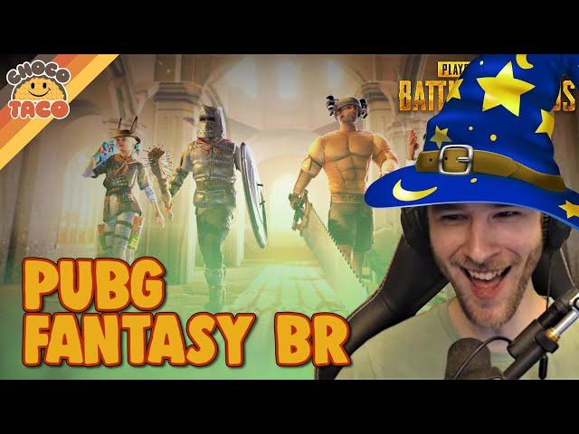 Yer a Wizard, choco! NEW PUBG Fantasy BR Mode ft. halifax, hambinooo, and Swagger - PUBG Gameplay