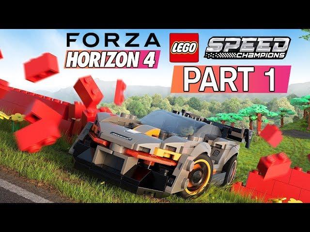 Forza Horizon 4 - LEGO Speed Champions DLC - Let's Play - Part 1 - "Intro, House: Start" | DanQ8000