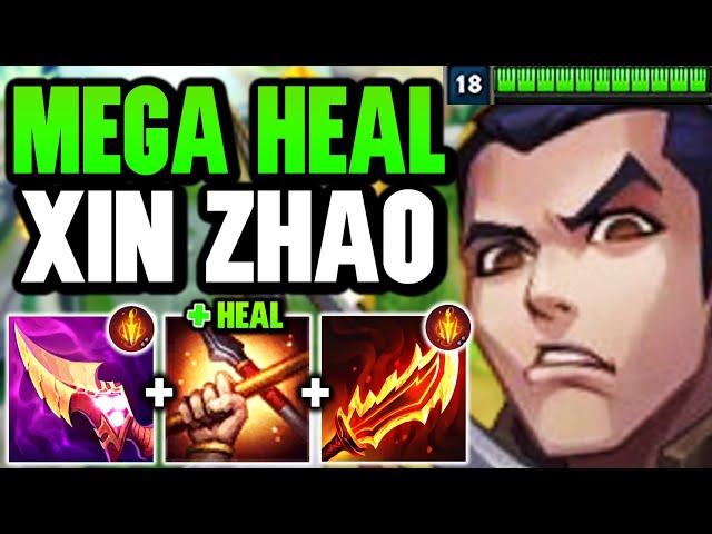 THIS INFINITE HEALING XIN ZHAO BUILD IS BROKEN! (HEAL TO FULL EVERY 3RD AUTO)