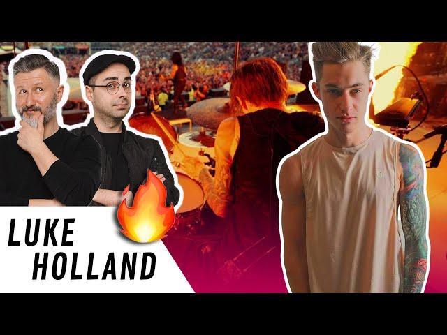 Luke Holland on  | Schlagzeuglehrer reagieren auf Falling In Reverse at Sonic Temple