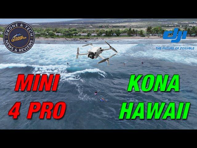 DJI Mini 4 Pro in Hawaii at the Kona Airfield Park!