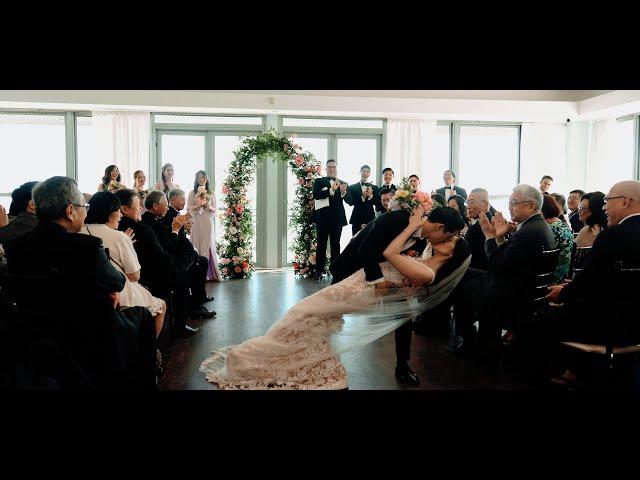 Maggie + Bryan’s Battery Park Wedding Teaser Film, New York