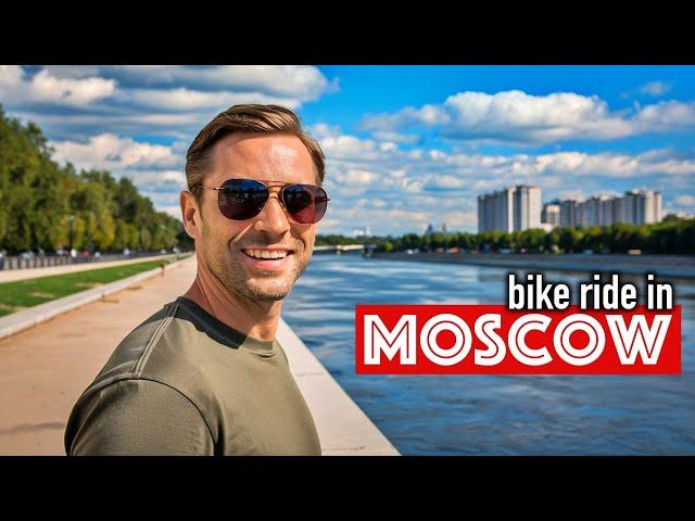 BEST Moscow Bike Ride EVER Along Yauza River Embankment!