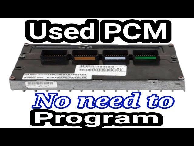 PCM SWAP, Used PCM,  No need to program IF..How to replace a Chrysler Jeep Dodge PCM replacement