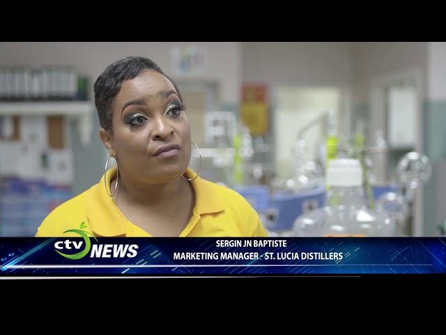 St. Lucia Distillers donates Alcosan sanitizer to elderly homes and hospital