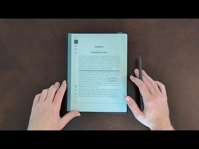 Remarkable 2 - eBooks with Settings