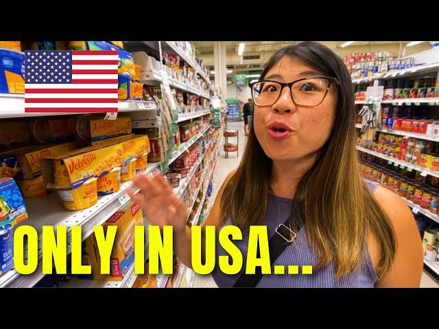 SHOCKED by INSANE grocery prices in the USA! (full supermarket tour)