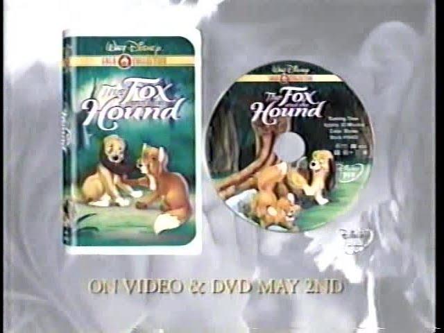 The Fox and the Hound Disney Gold Classic Collection VHS & DVD Commercial (2000)