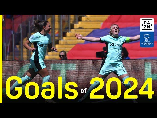 The Best Goals of 2024 from the UEFA Women's Champions League