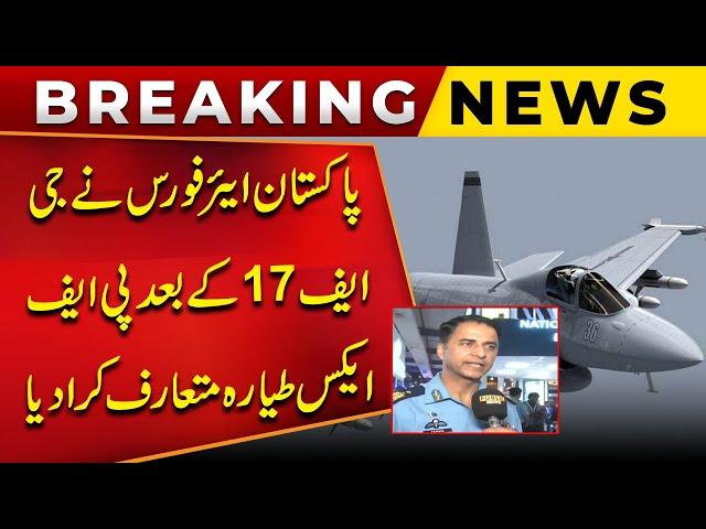 Pakistan Air Force Unveils PF-X Fighter Jet After JF-17 | Public News