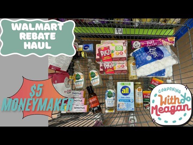 Walmart Couponing Rebate Haul! Ibotta and More! Moneymaker