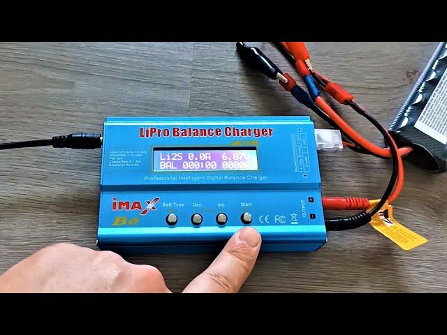 How to Charge Lipo Batteries with IMAX B6 LiPro Balance Charger? How to Use Lipo Balance Chargers?