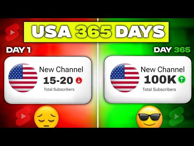 365 Days Usa Shorts Challenge (Shocking Result )