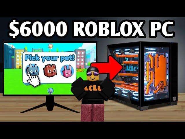 i GOT a $6,000 ROBLOX GAMING PC for Pet Simulator X (SETUP TOUR)