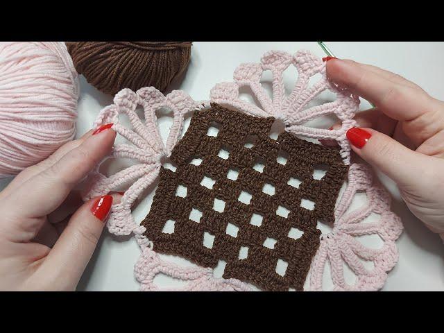 Подставка под горячее крючком (Shorts) Stand for hot crochet