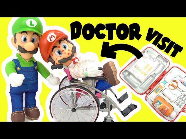 The Super Mario Bros Movie Gets Sick and Goes to Hospital with Luigi