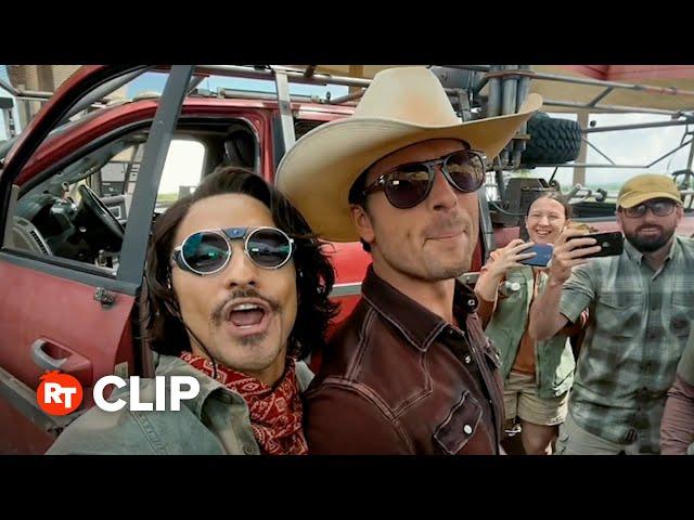 Twisters Movie Clip - Tyler’s Crew Pulls Up (2024)