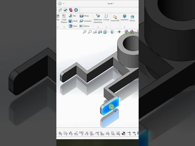 Solidworks CAD CAM Practice tutorial #shorts #solidworks #cadcam