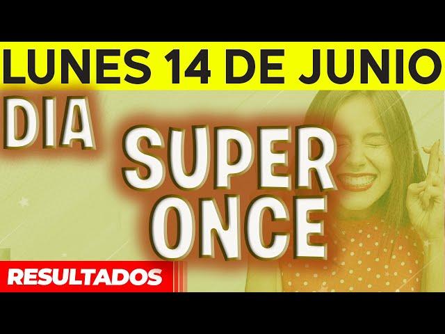 Sorteo Super Once Dia del Lunes 14 de Junio del 2021