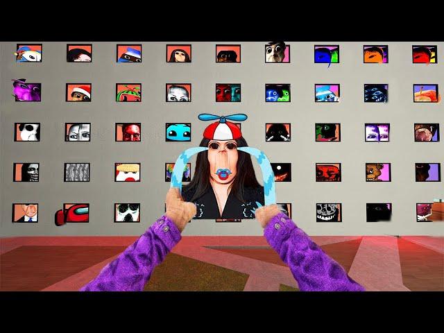 Saving Baby Sad Rozalia From Full Hotel Of Angry Munci Family, Obunga, Selene Delgado Nextbot Gmod!