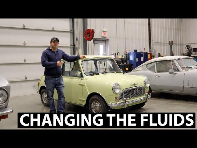 1962 Morris Mini Minor Fluids Service