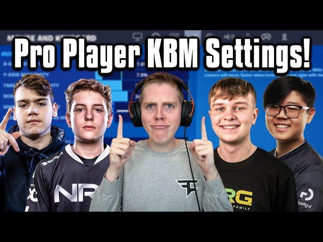 Testing Out PRO Fortnite KBM Player's Settings! (Clix, Bugha, Mongraal)