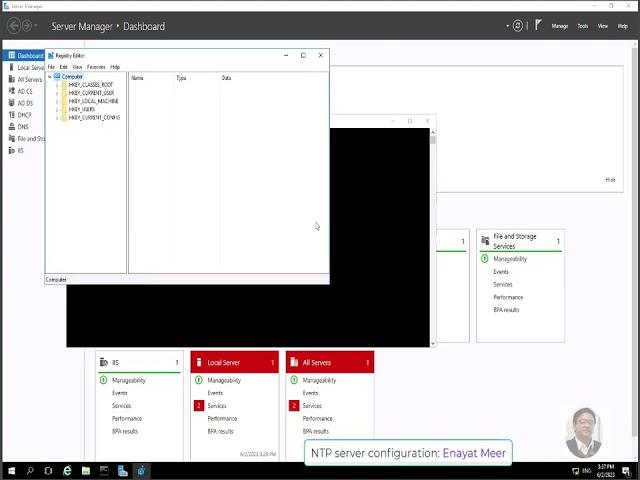 w32tm NTP  Time Server Configuration on Domain Controller