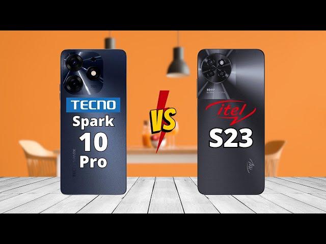 Tecno Spark 10 Pro vs Itel S23 16+256GB