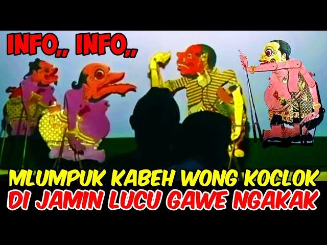 Weruh tingkahe togog mbilung bagong marai kekel tenan ki dalang seno nugroho