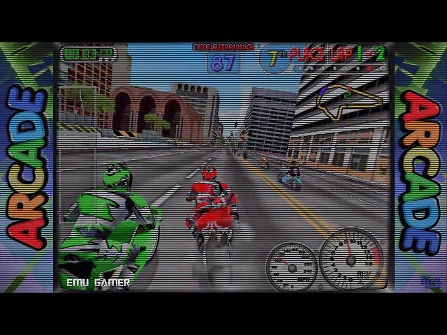 Road Burners Arcade (1999) - full Playthrough (Mame)