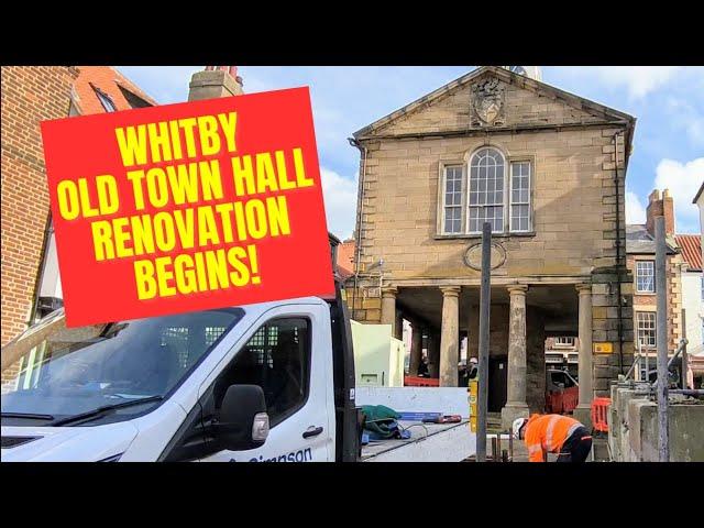 RENOVATION ON WHITBYS OLD TOWN HALL IS UNDERWAY!