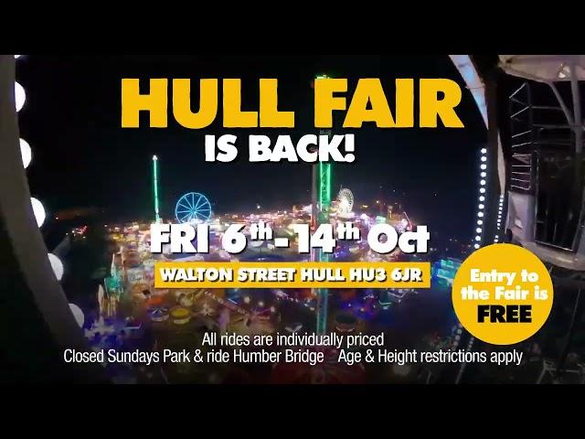 Hull Fair 2023 -  Regional TV advert - Craig K Voice Over